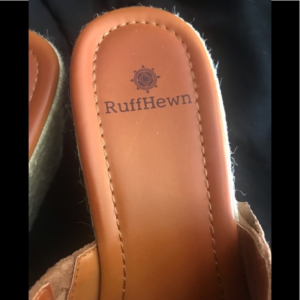 Ruff Hewn Wyatt wedge sandals size 7.5 - Picture 7 of 9